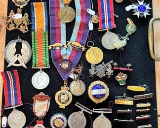 WWI & WWII era medals and medallions