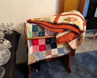 All quilts are hand made in this sale
