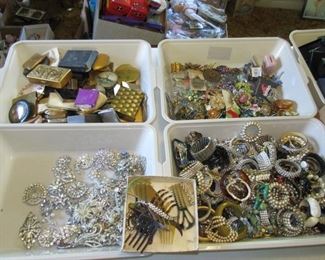 Some of the jewelry, so far