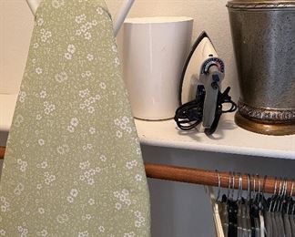 Ironing Board and Iron