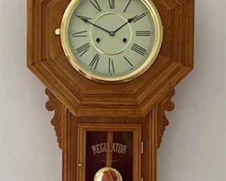 Vintage Strike Regulator Clock