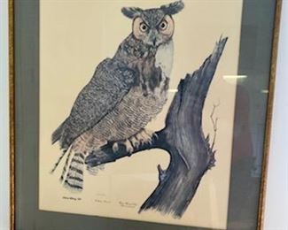 Great Horned Owl, Gene Gray