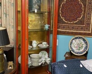 Chinoiserie Style Display Cabinet
