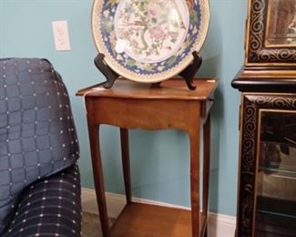 Charger and Side Table