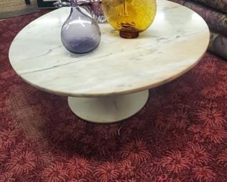 Marble Coffee Table, Blenko
