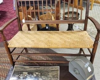 Split Bottom Long Bench, Primitive Box Chest