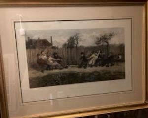 Tug of War Print 1879