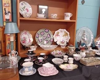Many China and Porcelain Pieces