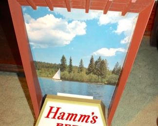 Hamm's Beer Vintage Advertising Sign, Signs