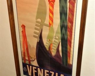 Circa 1920’s-30’s  travel poster (original)