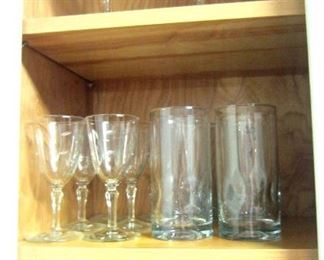 Stemware and tall glassware
