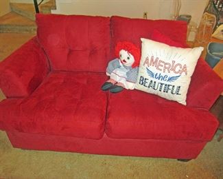 Matching love seat