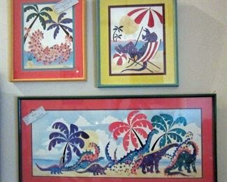 Great signed prints - the top two are "male and female"