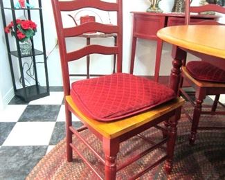 chair detail with accessory cushion