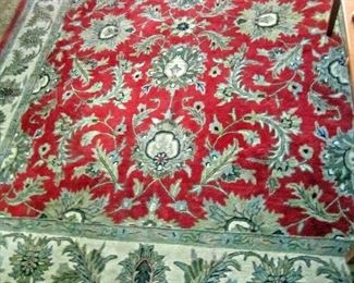 Large rug detail -matches smaller area rug