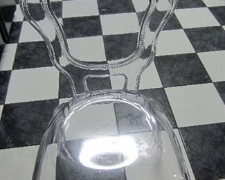 Lucite side/accent chair