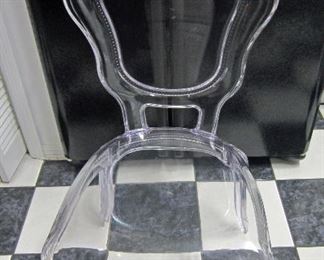 Lucite side/accent chair another view 
