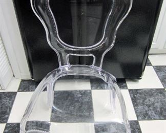 Lucite side/accent chair