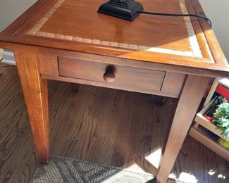 End table, 23" x 23",  was $125, NOW $90