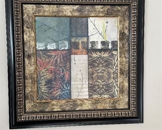 26" x 26" square wall art #1,  was $15, NOW $10