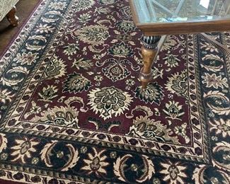 Mohawk area rug, 7'5" x 5'3",  $125