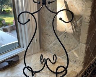 Plate/platter holder, 19.5"H,  was $14, NOW $10