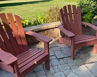 Additional view of Adirondack chairs