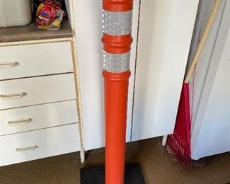 Large reflective Plastic Traffic Cone With Weighted Base,  $24
