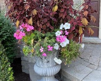 Outdoor floral planter(Non-concrete) #1,  $40