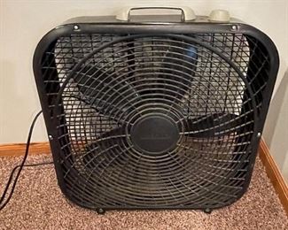 Lasko box fan,  was $10, NOW $7