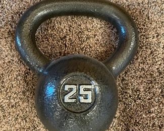 25 lb bell weight,  $20
