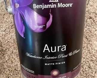 Benjamin Moore AURA matte finish paint >
