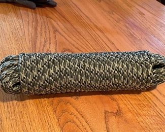 Double Braid Nylon Rope 3/8 inch, Camo (Amazon price, $67),  was $30, NOW $20