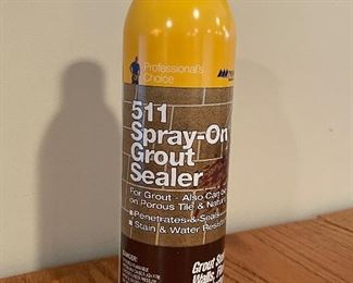 Spray on Grout sealer,  was $7, NOW $5 