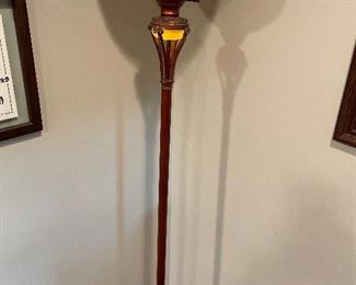 Bronze floor lamp, 72"H,  was $75, NOW $45