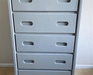 Grey chest, 50"H x 32" x 18",  was $100, NOW $65