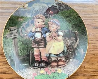 MJ Hummel signed numbered and dated ceramic plate 'little companions", was $8, NOW $5