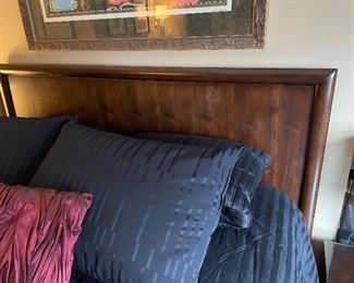 Simply Modern by Blake Tovin (Macys)  Queen headboard (platform + footboard),  was $325, NOW $245