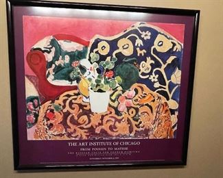 Art Institute of Chicago print,  30" x 27.5",  was $45, NOW $34