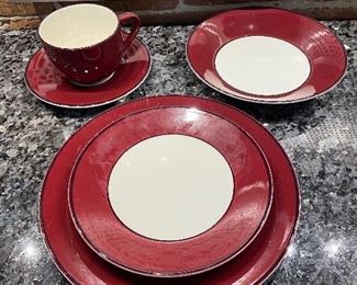 Pagnossin Ironstone dinnerware made in Italy, Set of 8, was $150, NOW $88