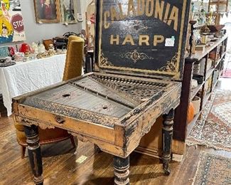 Antique harp