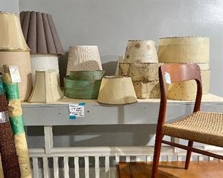 Vintage lamp shades