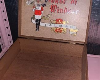 House of Windsor Wooden Cigar Box