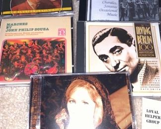 Classical Music CDs Irving Berlin Barbra Streisand
