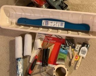 Painting Tools, Brush, Rollers, Wall Paper Tray