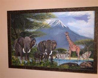 Mt Kilimanjaro Painting 