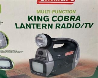 King Cobra Lantern Radio TV Coleman