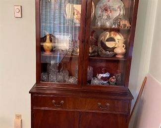 Bk Walnut Hutch