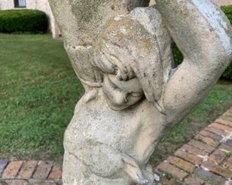 LADY CONCRETE STATUE