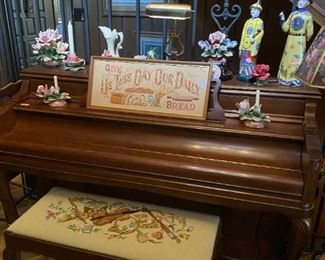 ANOTHER GREAT PIANO AND STOOL
